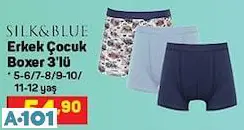 SİLK&BLUE ERKEK ÇOCUK BOXER